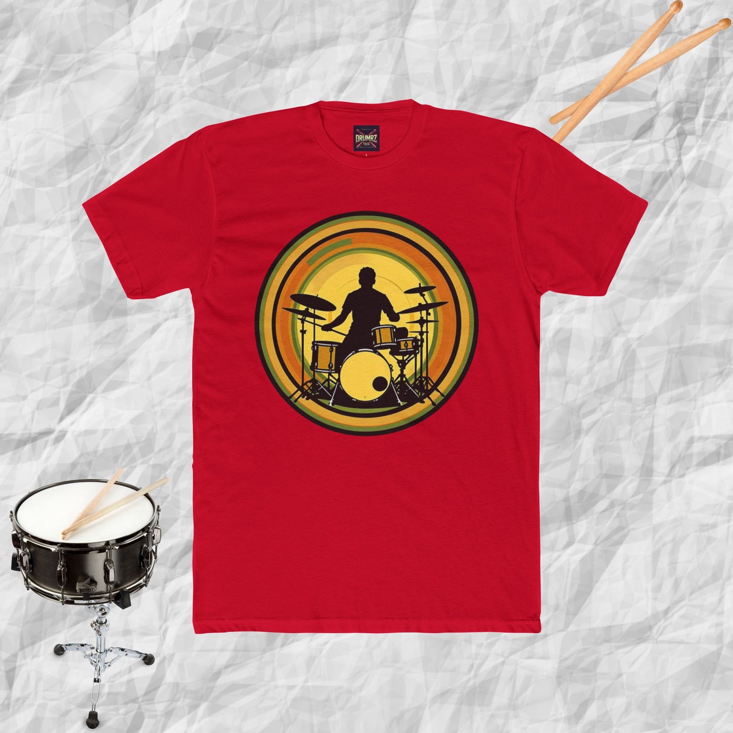 Retro Drummer Tee