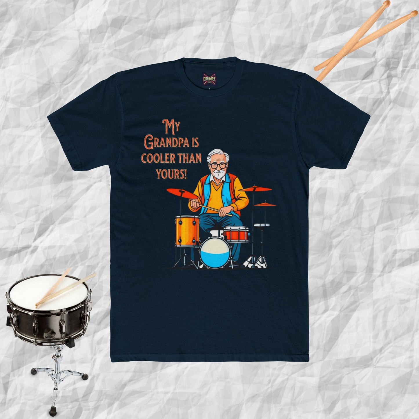 Drum-playing Grandpa