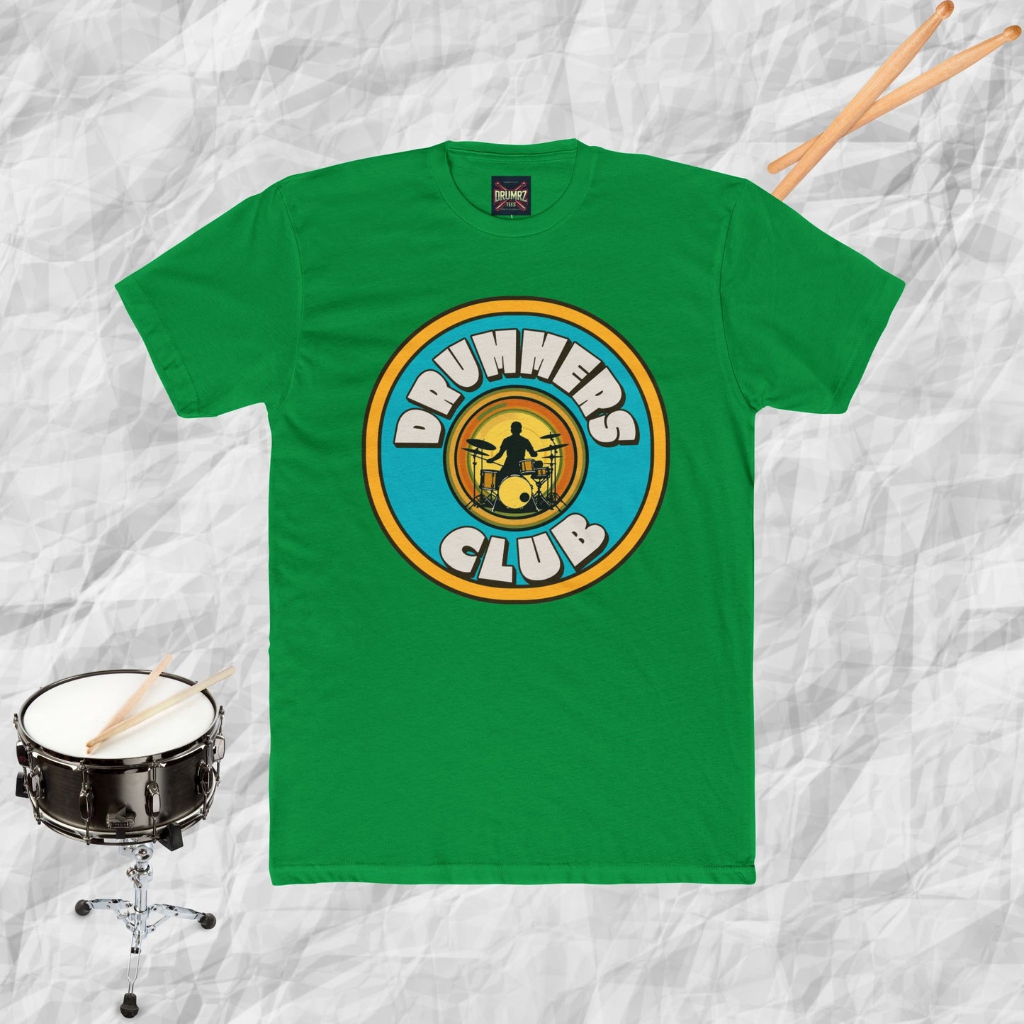 Drummers Club Retro Tee