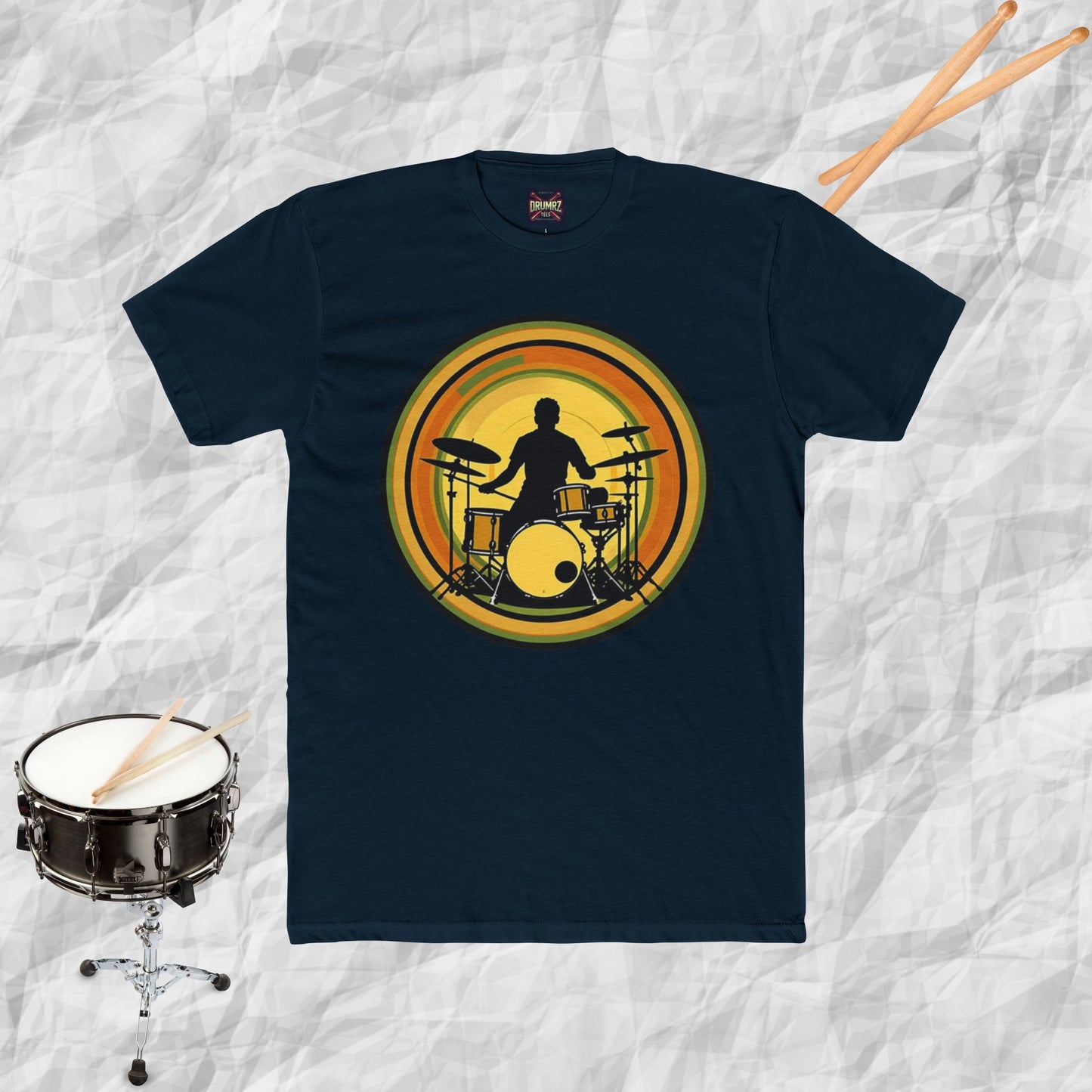 Retro Drummer Tee