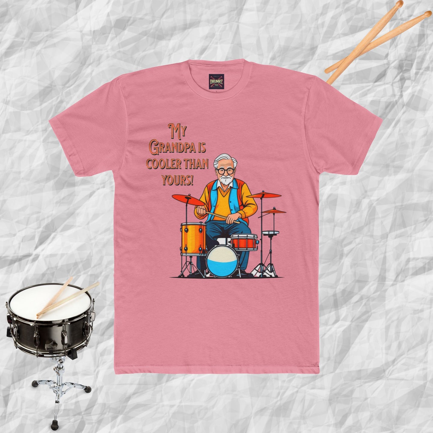 Drum-playing Grandpa