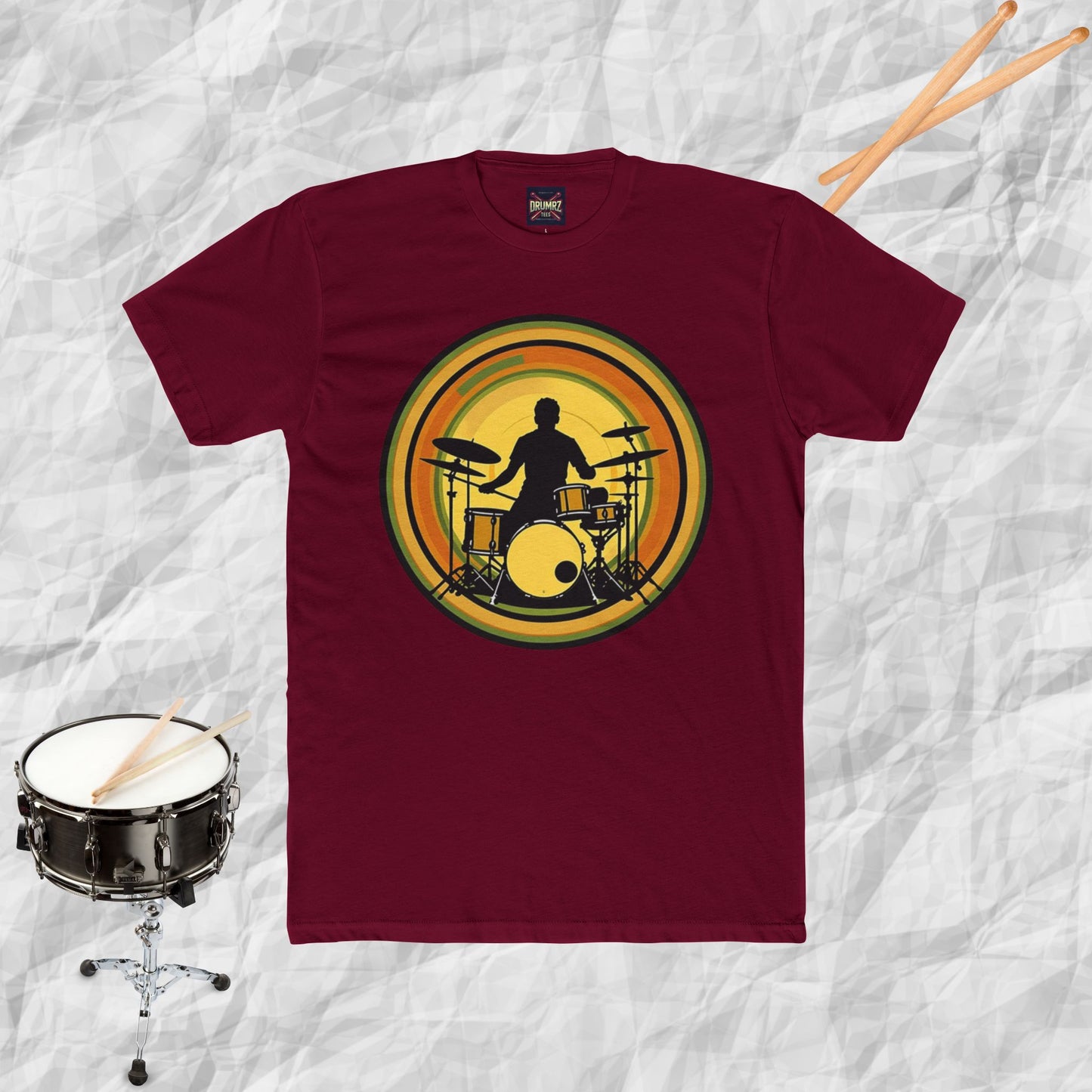 Retro Drummer Tee