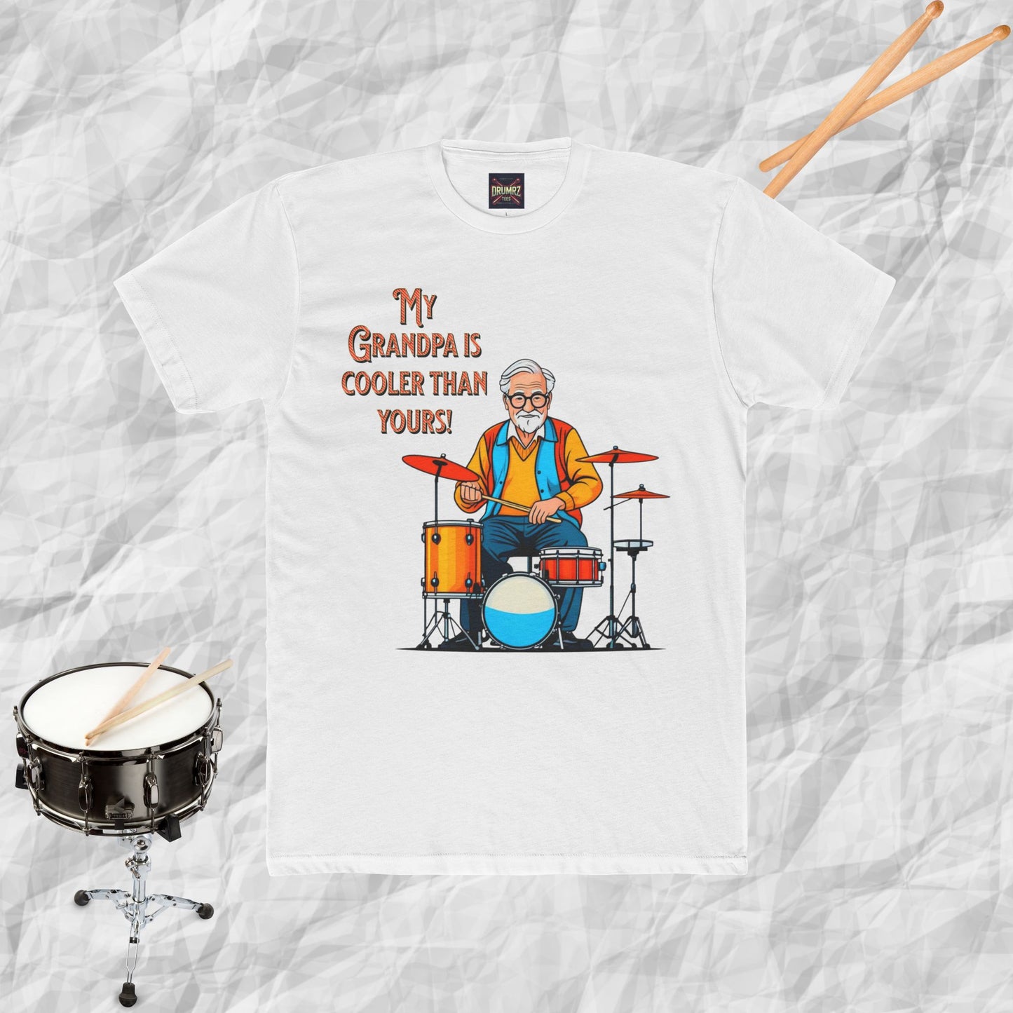 Drum-playing Grandpa