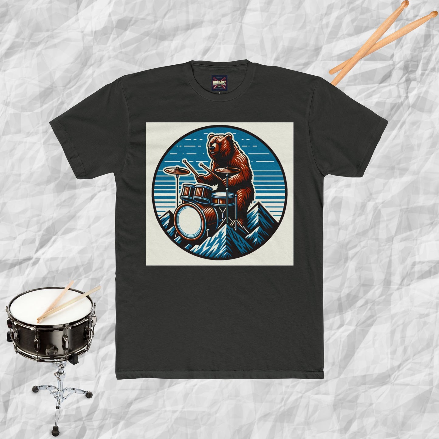 Bear Drummer Tee