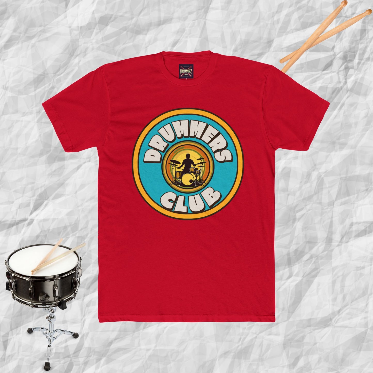 Drummers Club Retro Tee