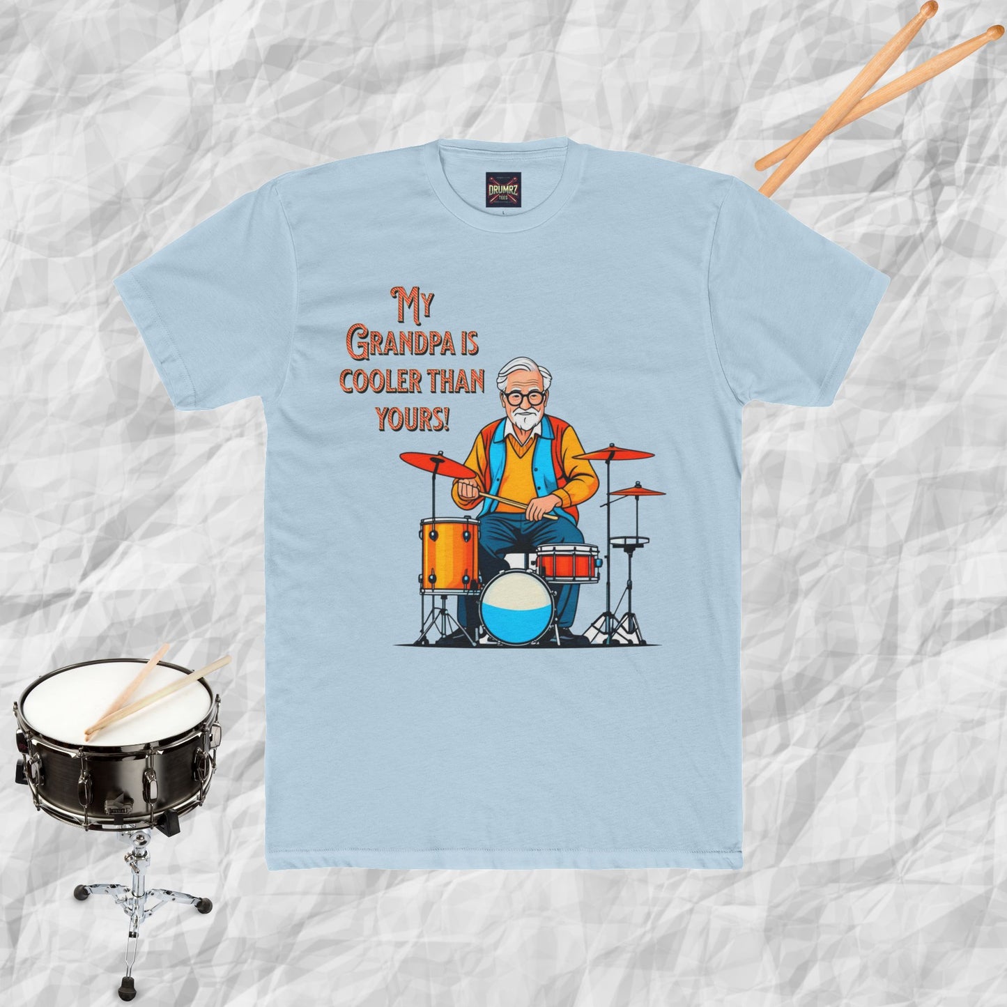 Drum-playing Grandpa