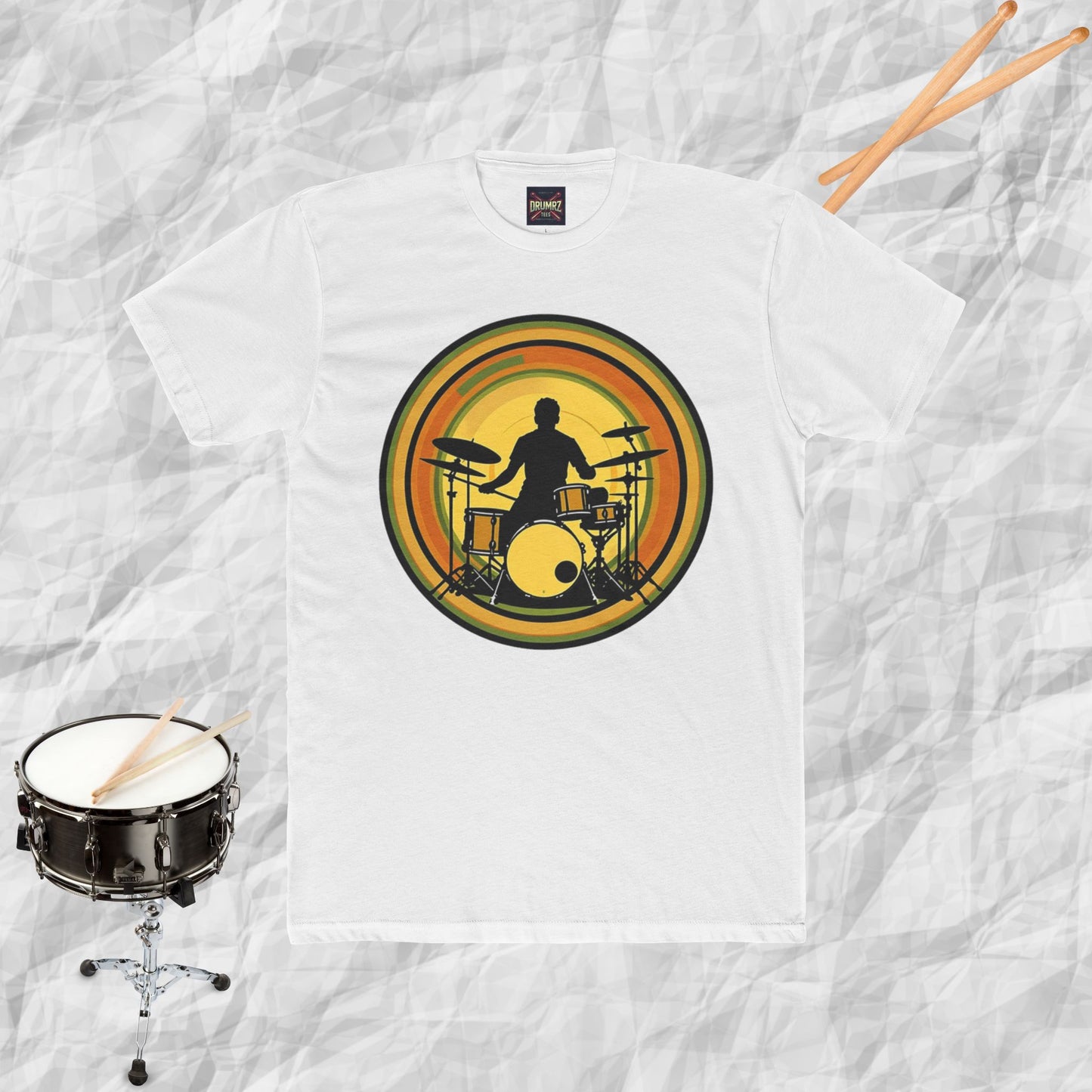 Retro Drummer Tee