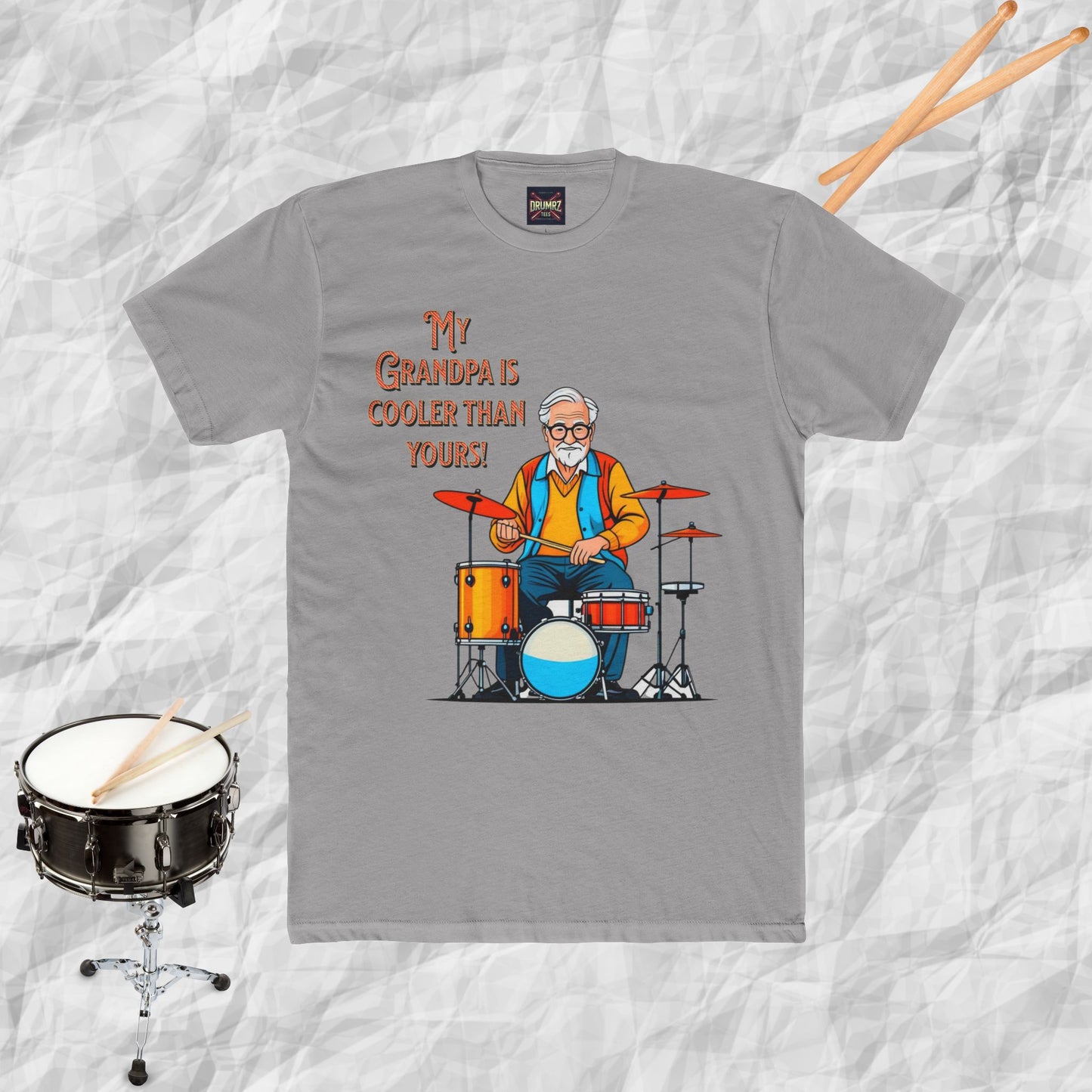 Drum-playing Grandpa