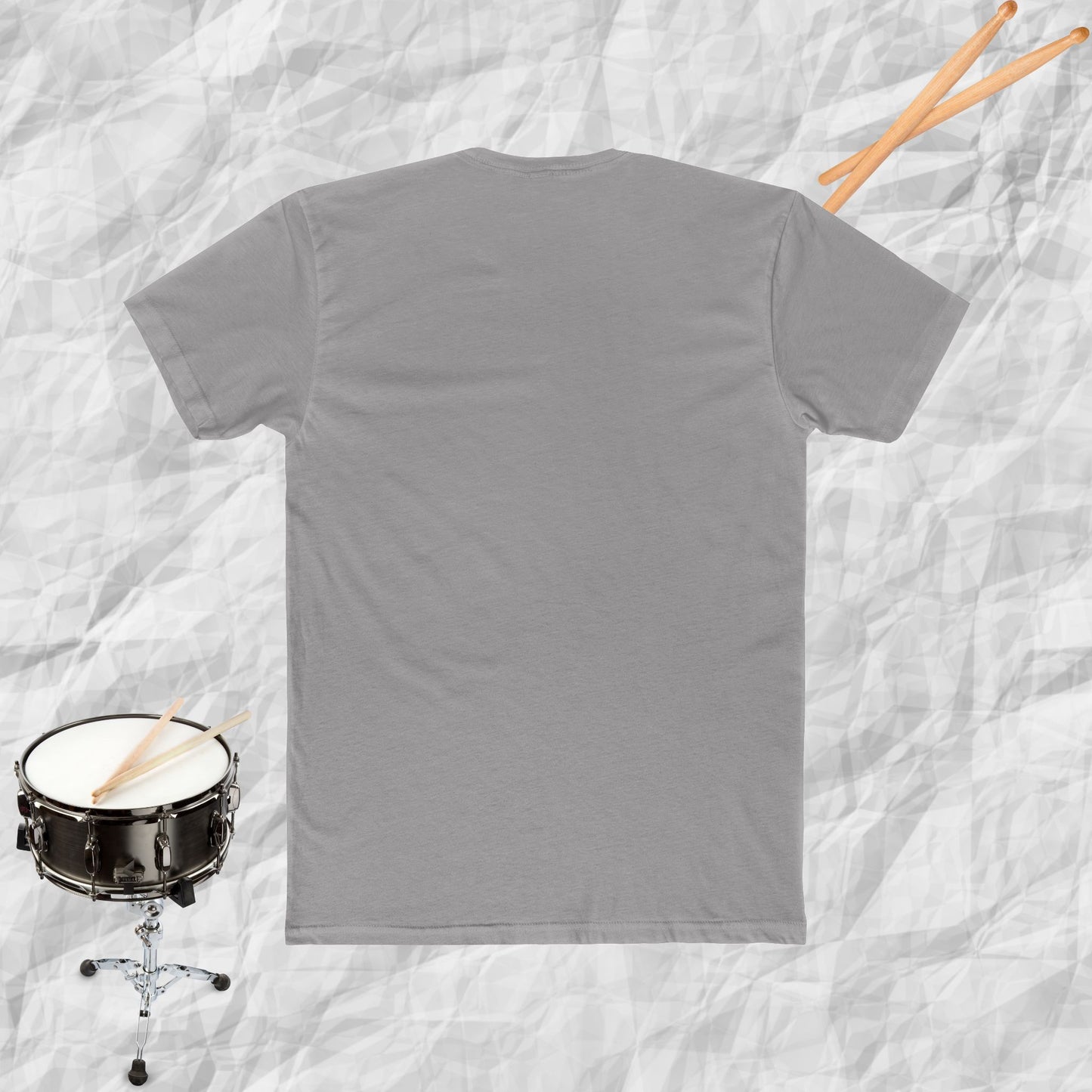 Cotton Tee with Bass Drum Vibes