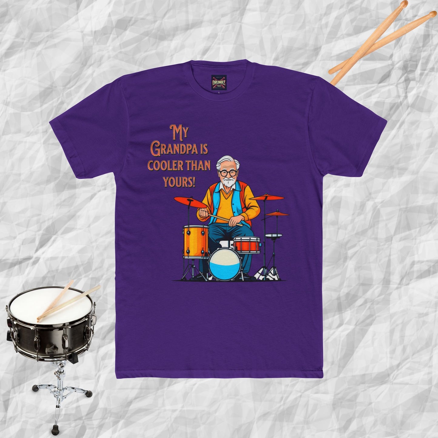 Drum-playing Grandpa