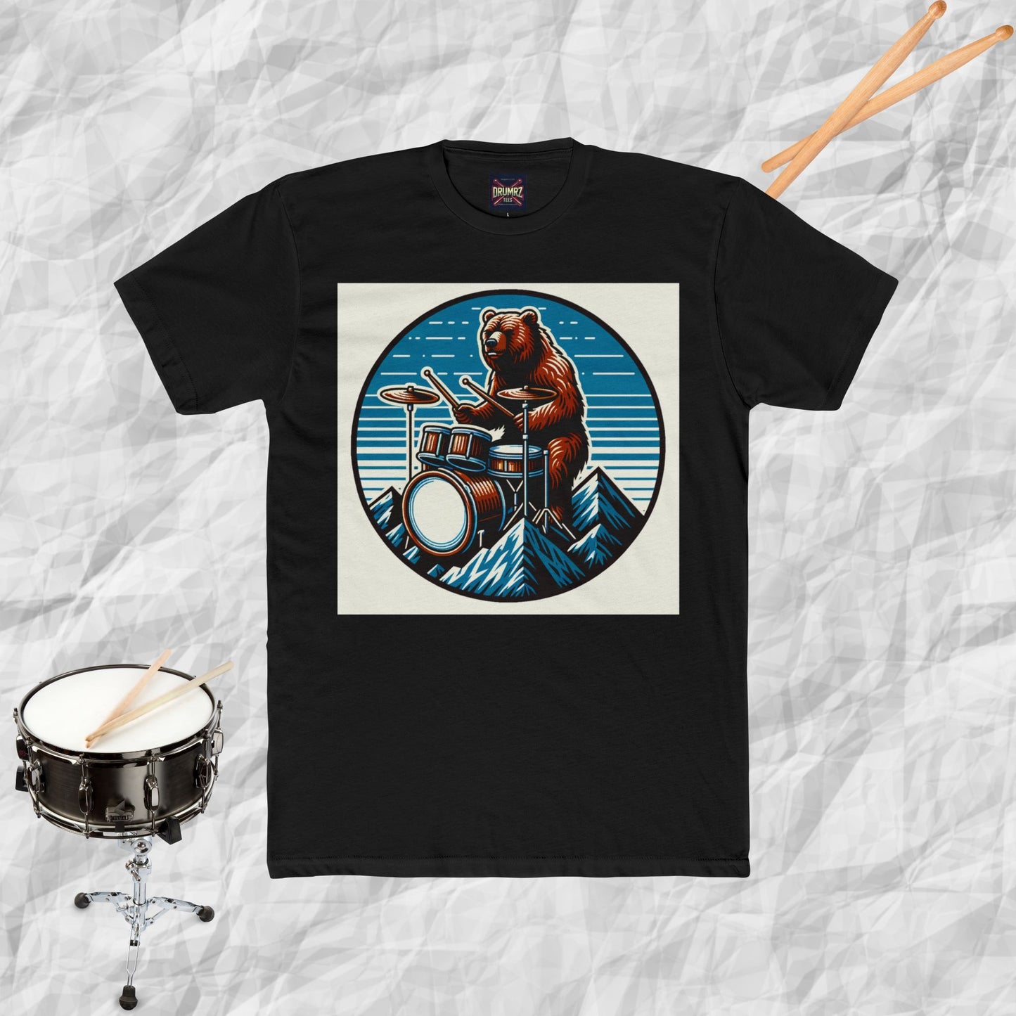 Bear Drummer Tee
