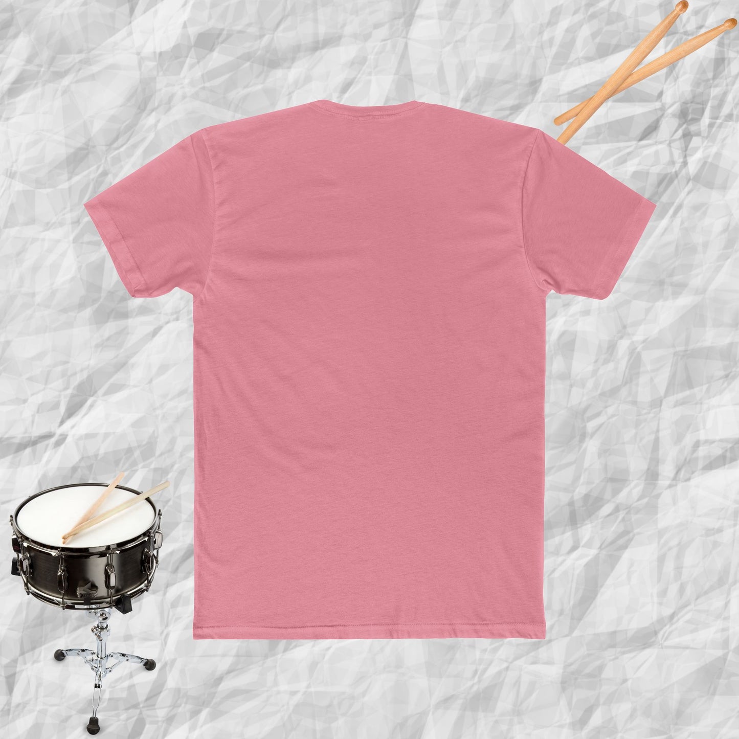 Cotton Tee with Bass Drum Vibes