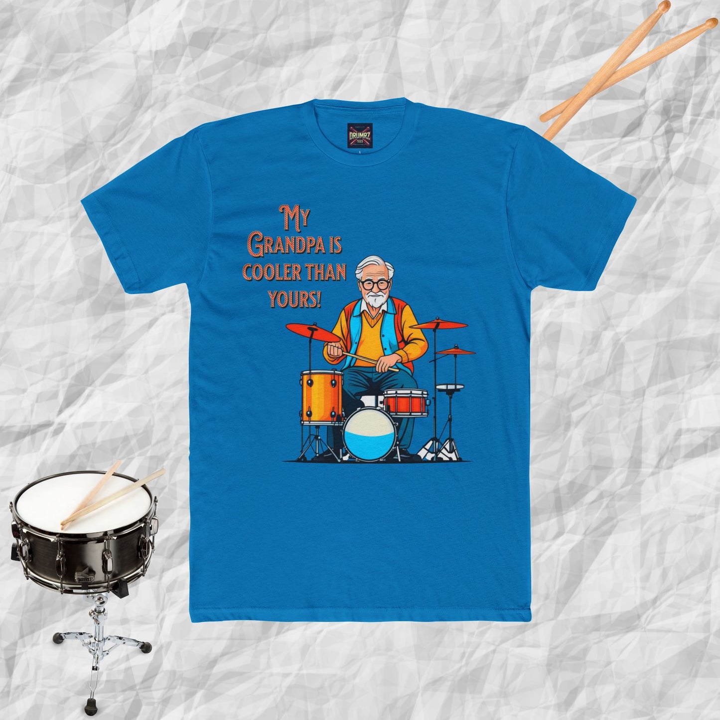 Drum-playing Grandpa