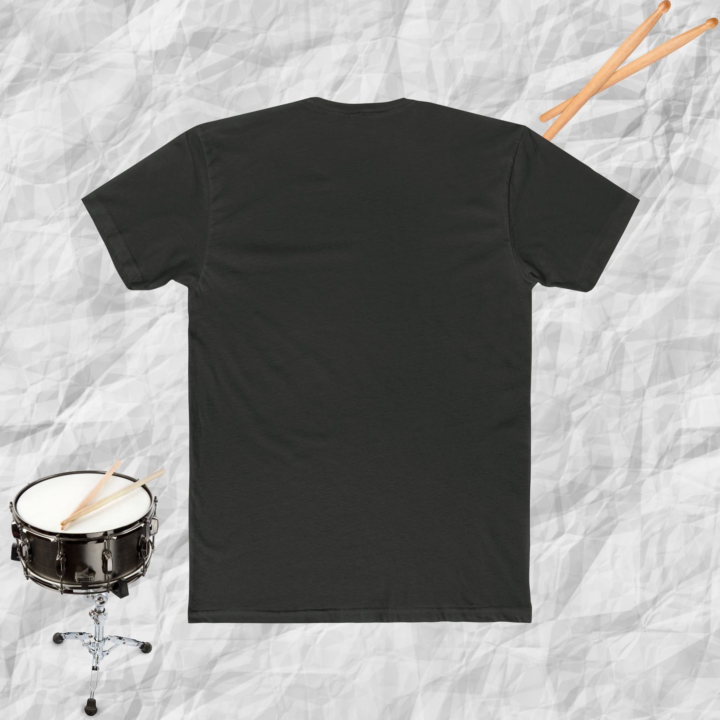 Cotton Tee with Bass Drum Vibes