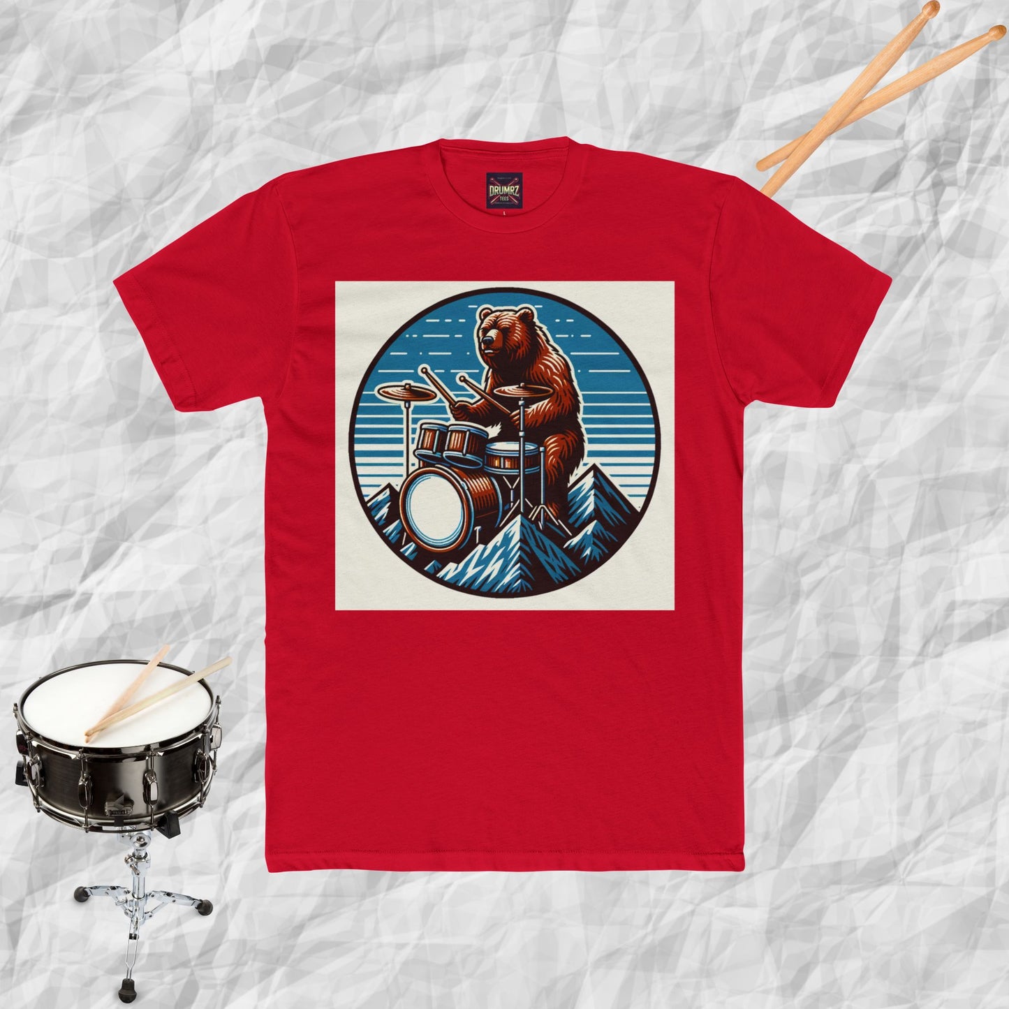 Bear Drummer Tee