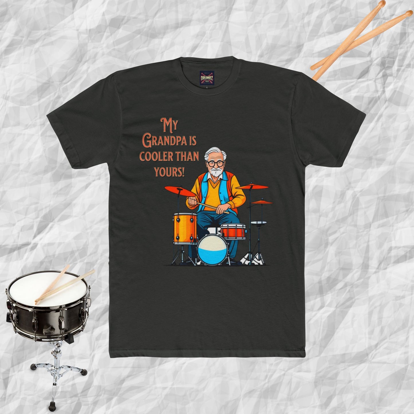 Drum-playing Grandpa
