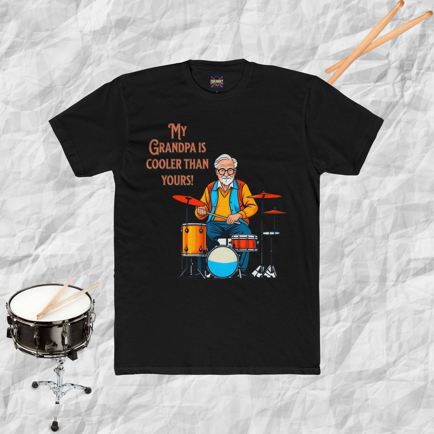 Drum-playing Grandpa