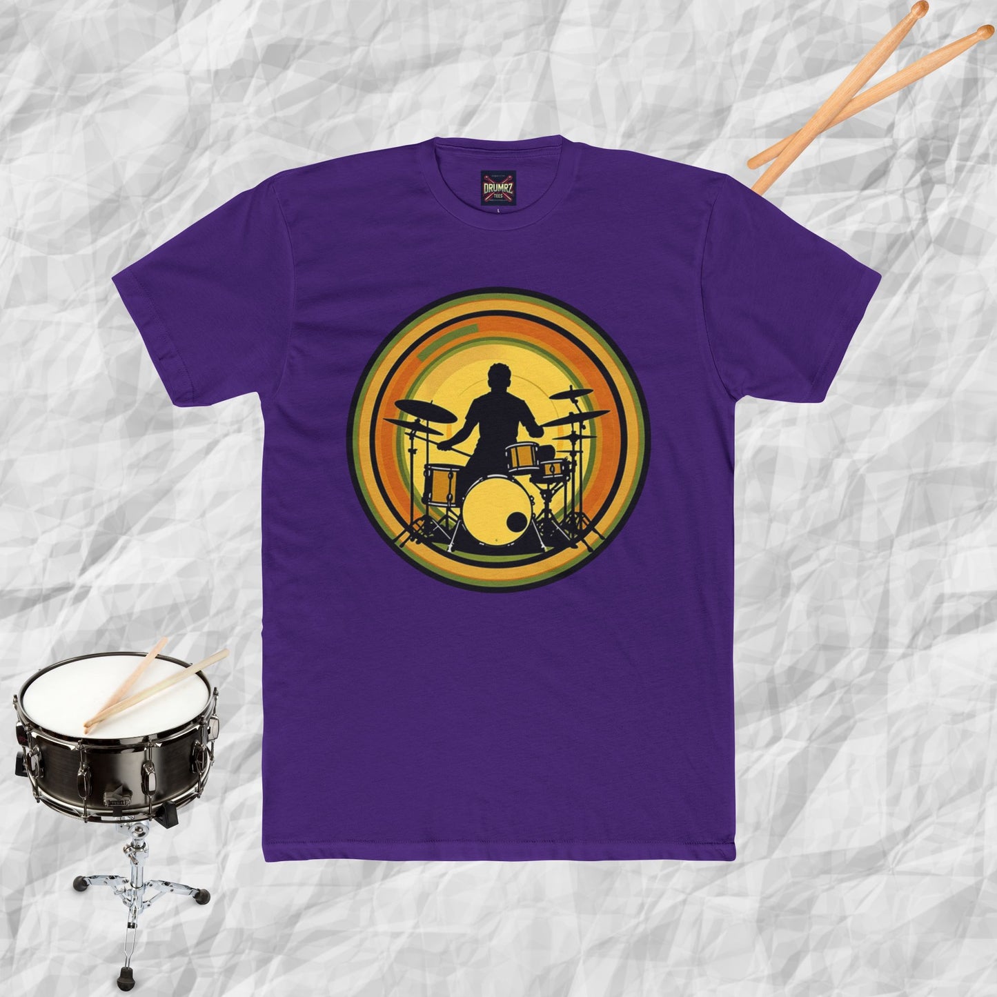 Retro Drummer Tee