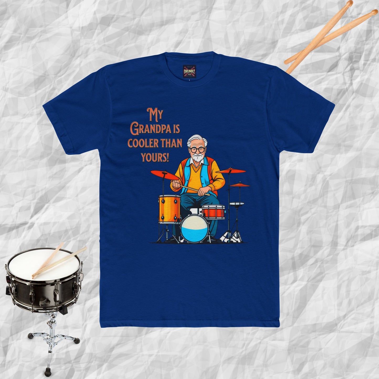 Drum-playing Grandpa