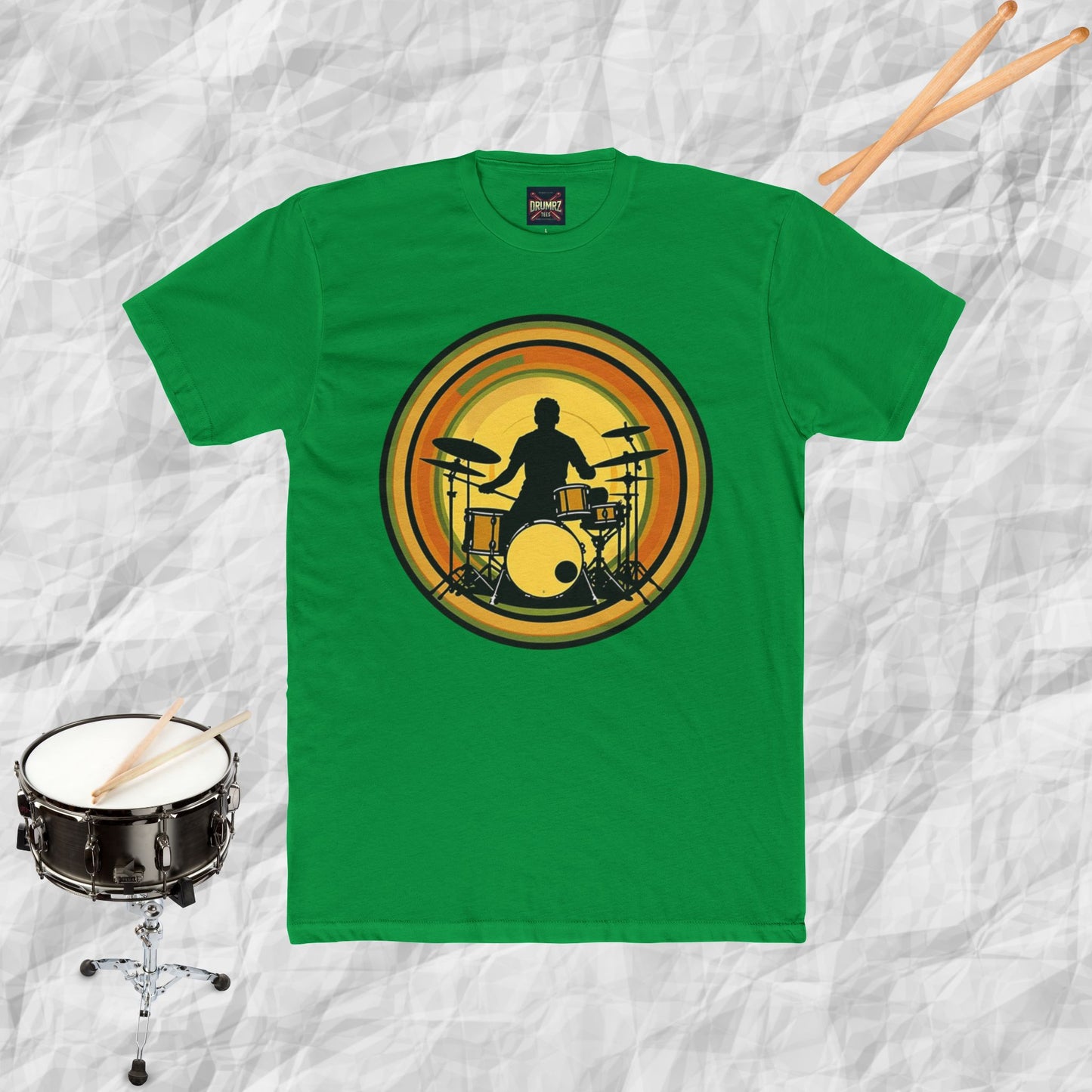 Retro Drummer Tee