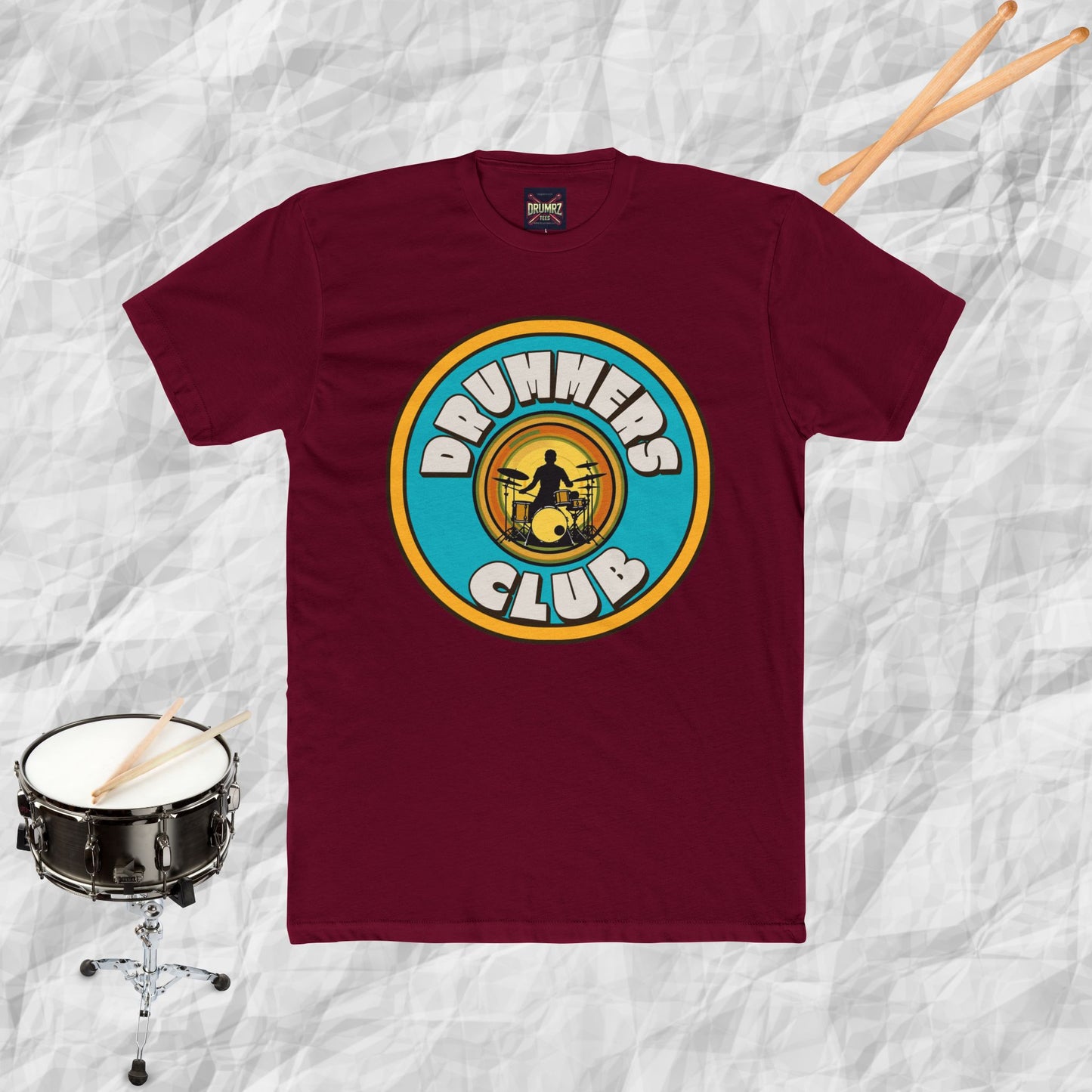Drummers Club Retro Tee