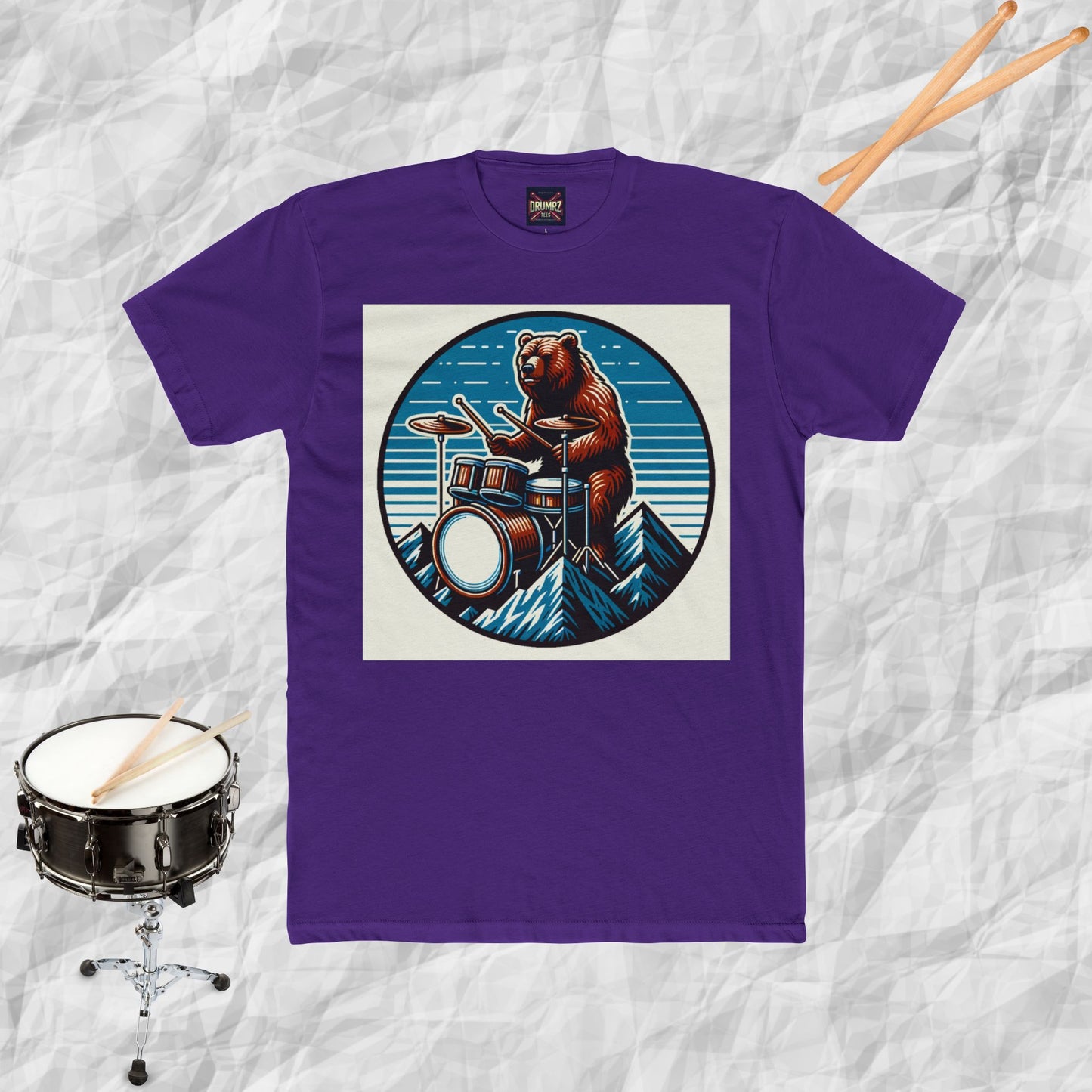 Bear Drummer Tee
