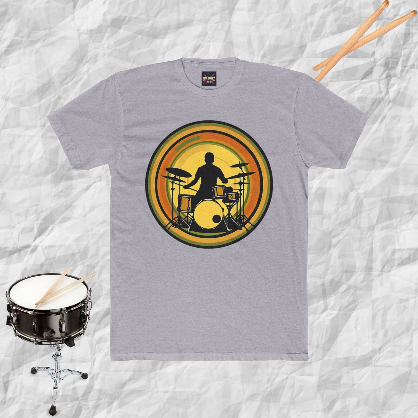 Retro Drummer Tee