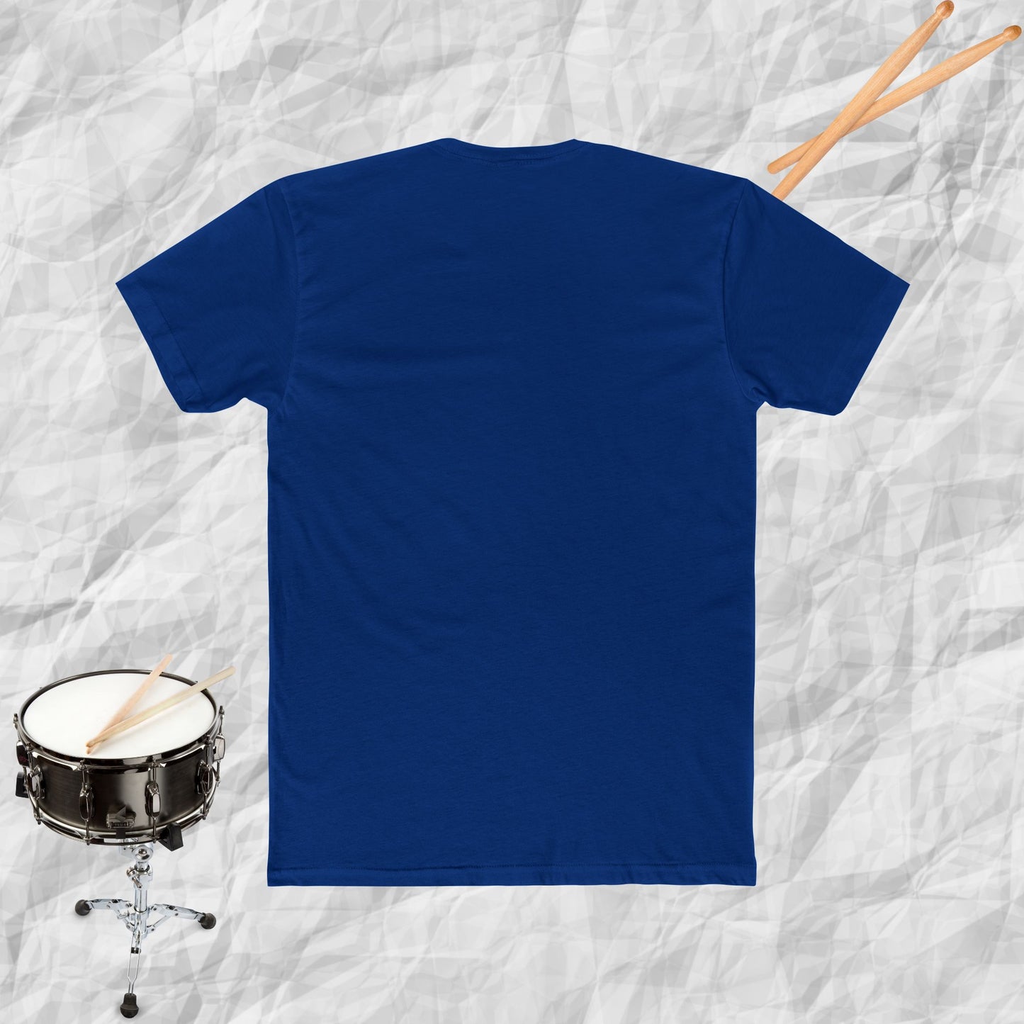 Cotton Tee with Bass Drum Vibes