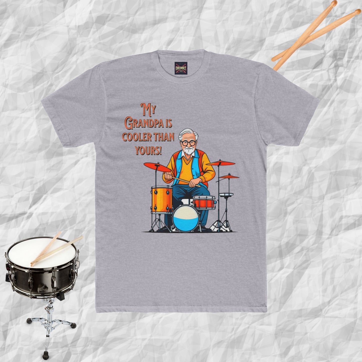 Drum-playing Grandpa