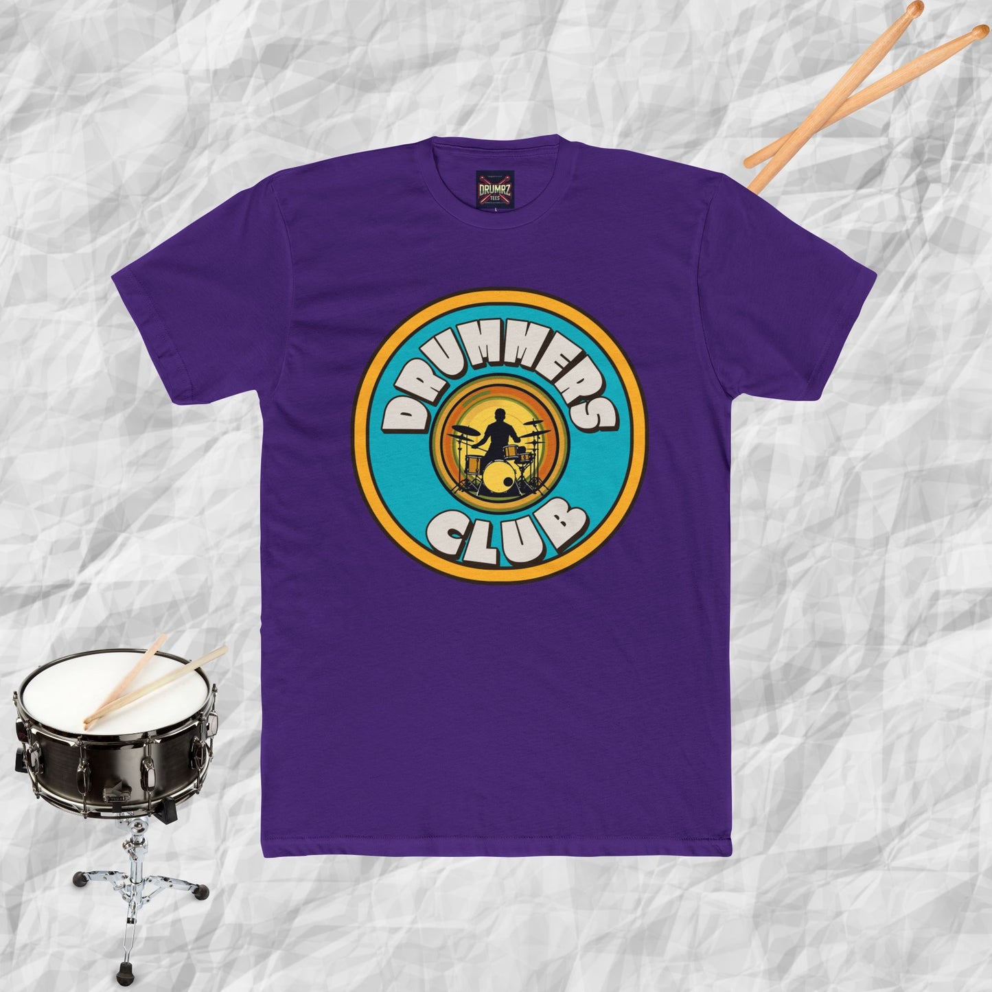 Drummers Club Retro Tee