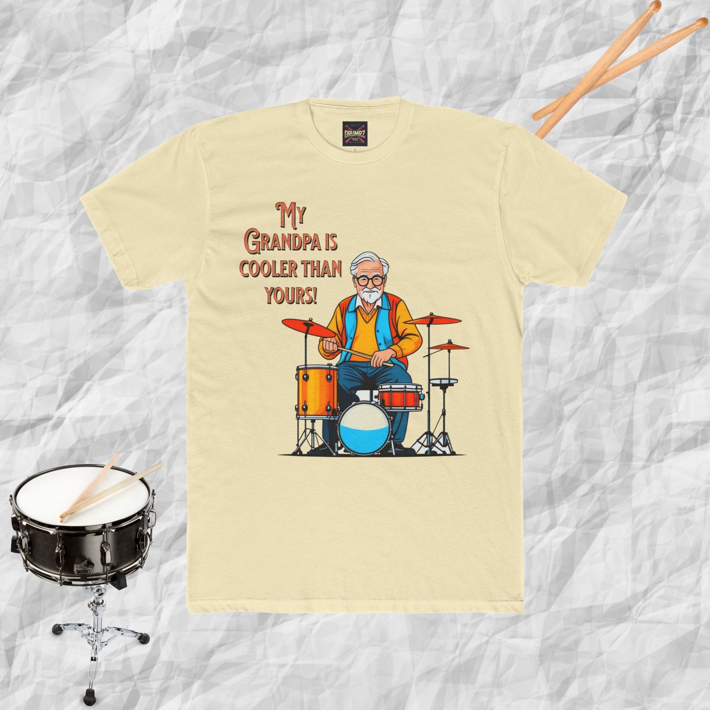 Drum-playing Grandpa